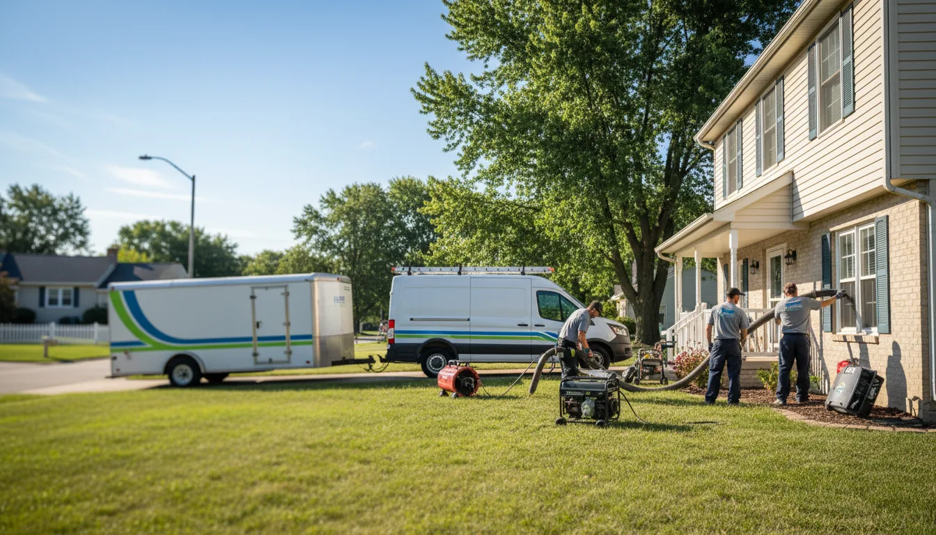 Flooded Basement Restoration And Cleanup With Repair in Horace, ND near me